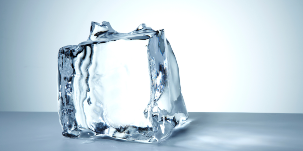 Large block of ice